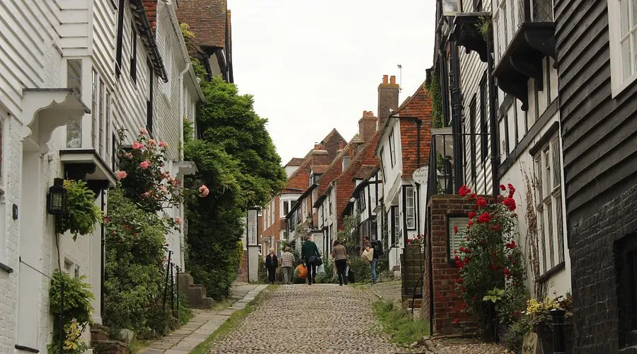 Poole Hafen und Rye Mermaid Street