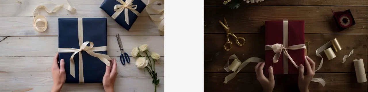 ozdoby do pakowania prezent&oacute;w książek