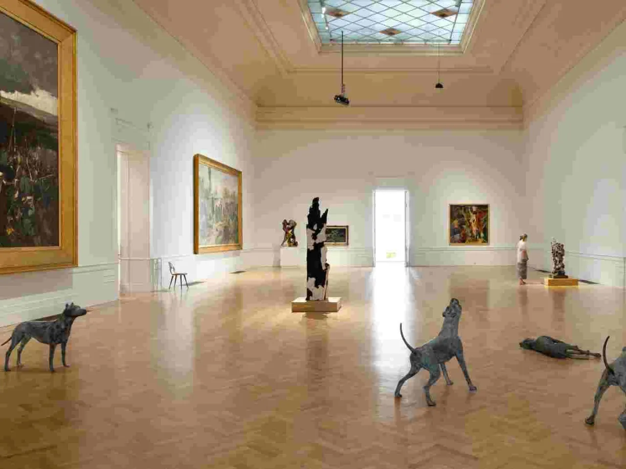 GNAM Galleria Nazionale d'Arte Moderna e Contemporanea wnętrze kolekcja