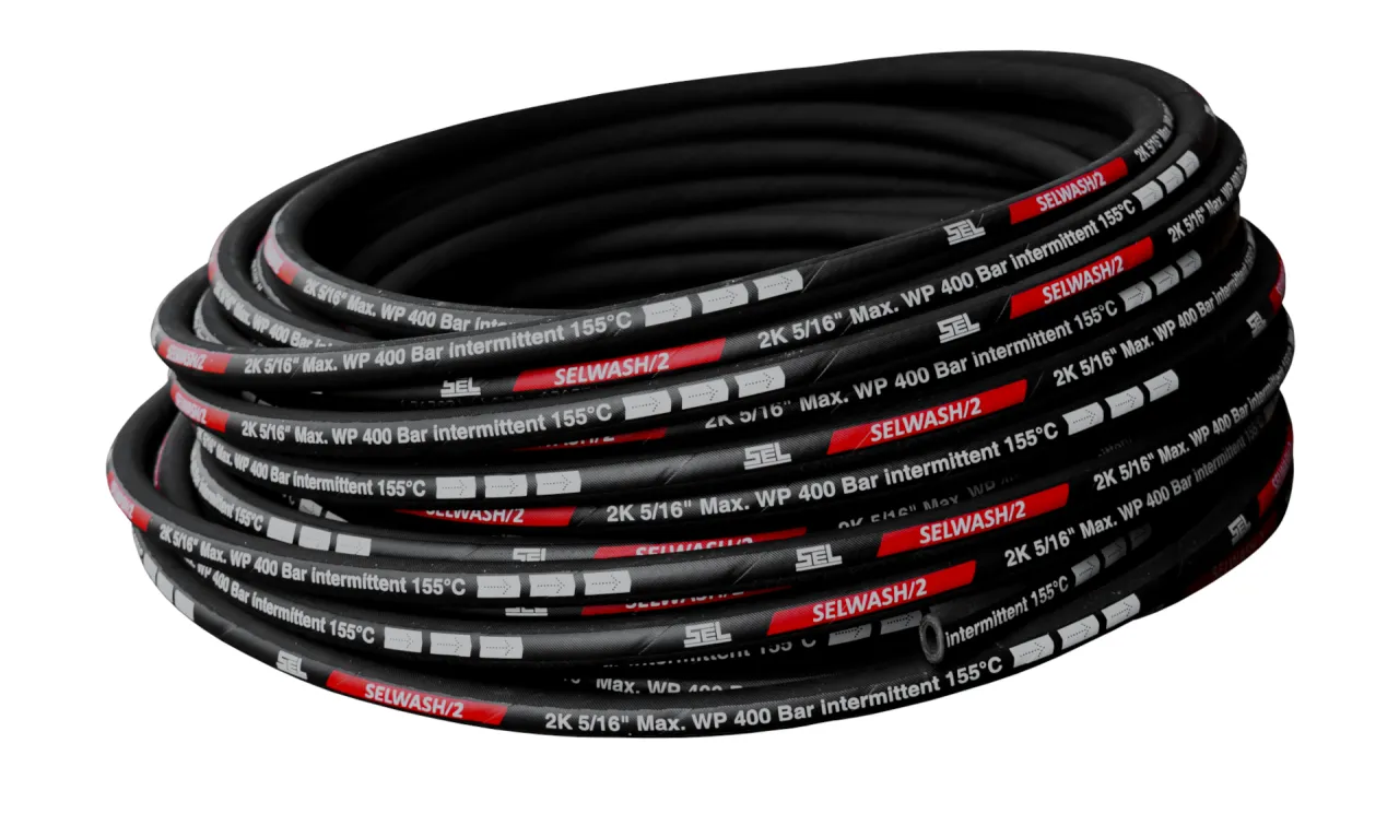 Wąż do myjki ciśnieniowej parametry etykieta