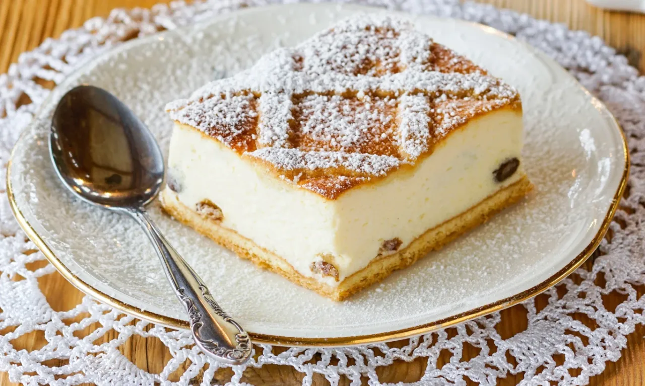 sernik idealnie wystudzony nie pęknięty