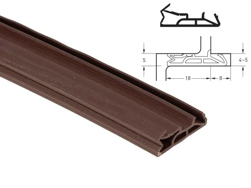 różne rodzaje uszczelek do drzwi wejściowych