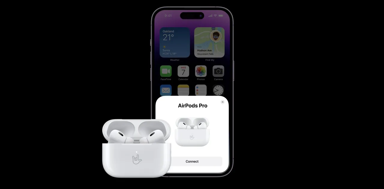 AirPods Pro parowanie z iPhone