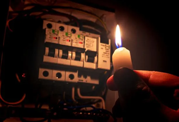 przeciążony obwód elektryczny dom