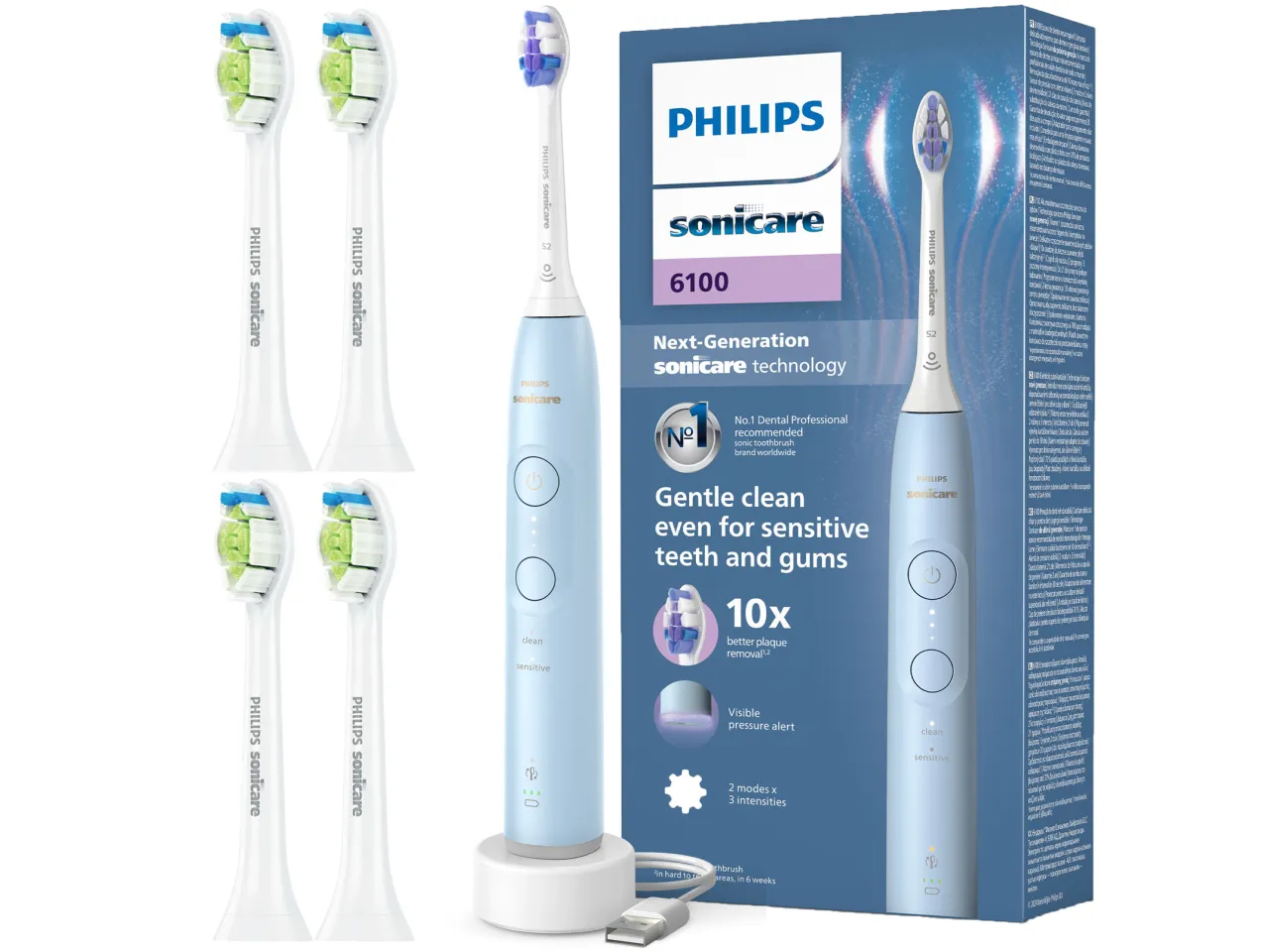 Tryby pracy szczoteczki sonicznej Philips Sonicare