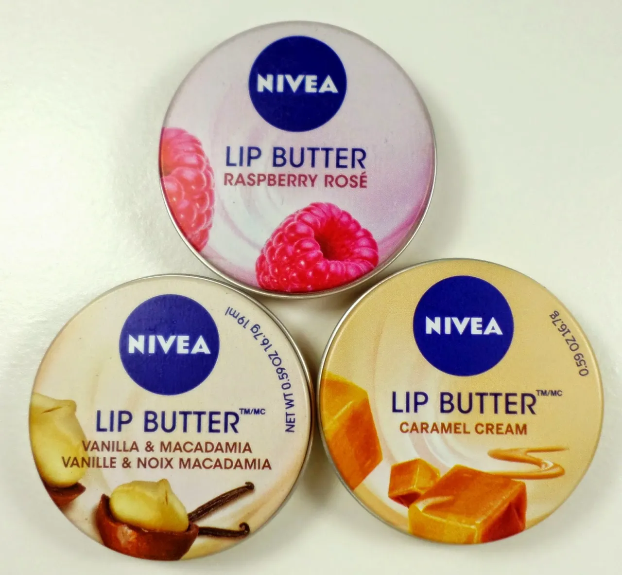 Nivea Lip Butter Raspberry Rosé i Vanilla Macadamia