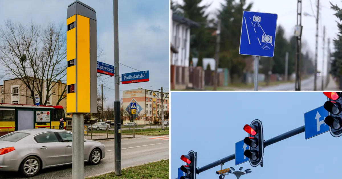 Kamera odcinkowego pomiaru prędkości (OPP) lub kamera RedLight