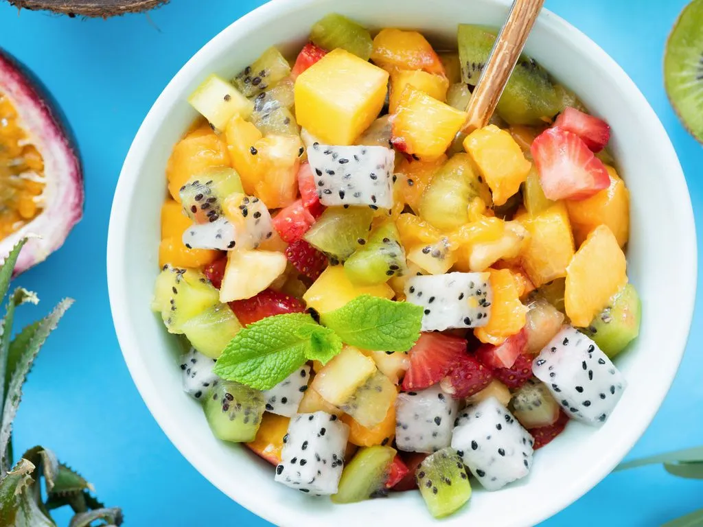 sauce salade de fruits exotique