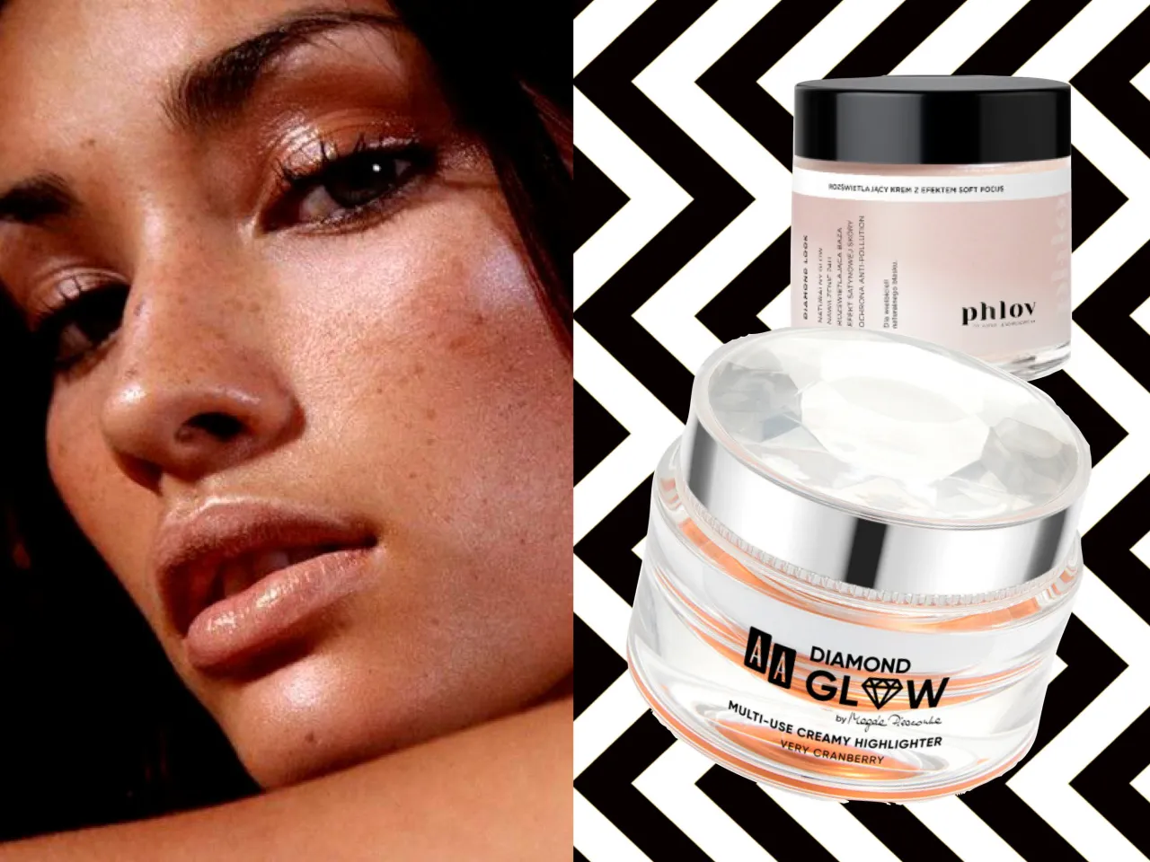 Składniki aktywne kremu, zbliżenie