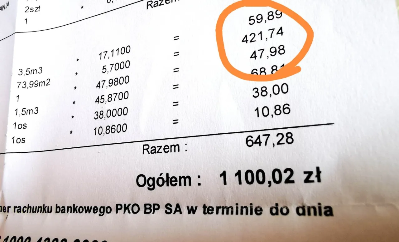 rachunki za ogrzewanie blok koszty