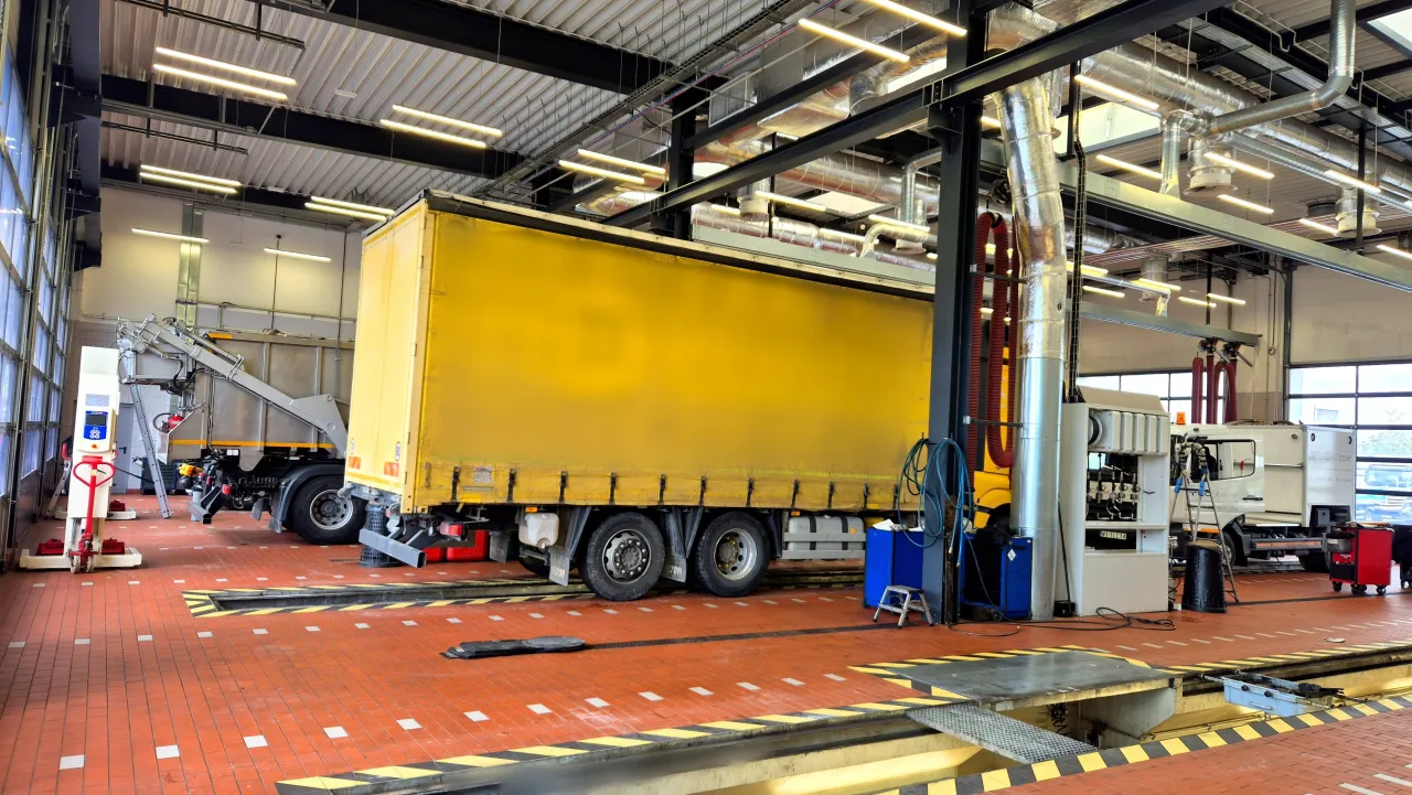 serwis naczepy ciężarowej