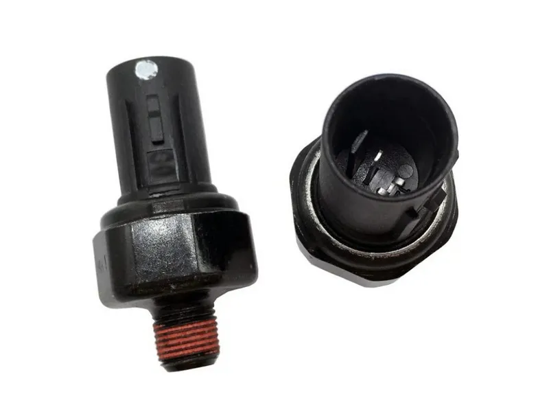 test czujnika ciśnienia oleju analogowego z pompką