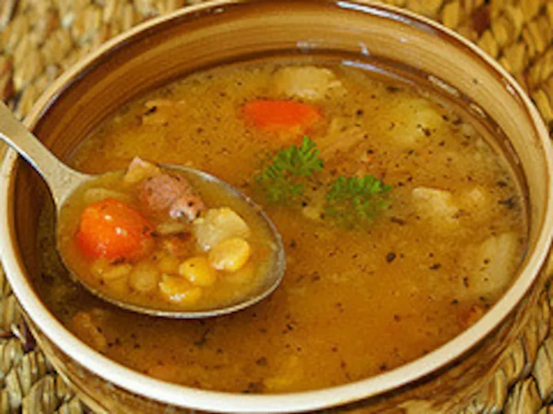 składniki na zupę grochową