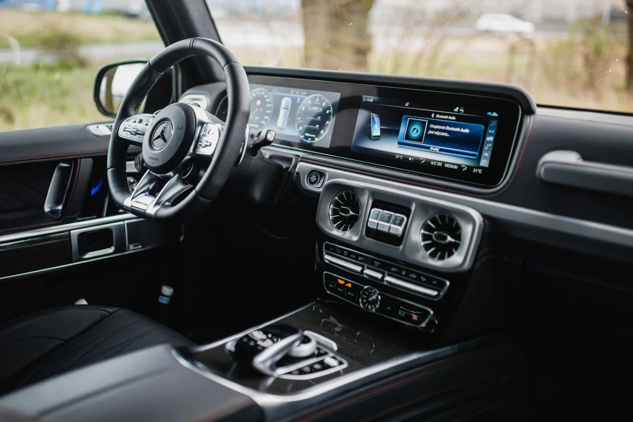 Wnętrze Mercedes-Benz Klasa G luksus