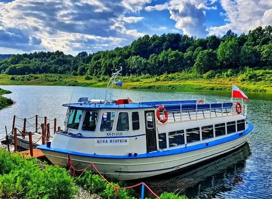 Jezioro Mucharskie rejs statkiem