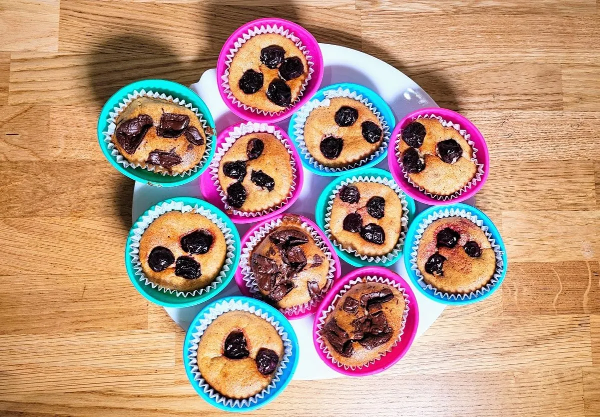 babeczki bananowe zero waste