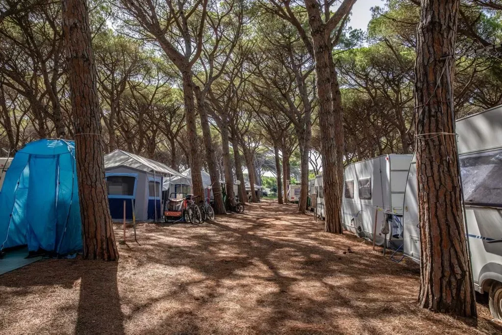 Włoskie kempingi glamping