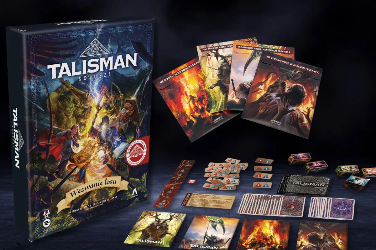 Magia i Miecz Talisman por&oacute;wnanie edycji II IV V