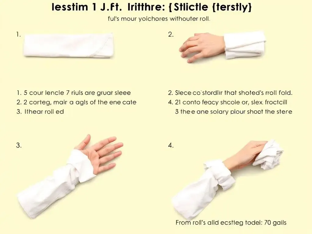 Metody zwężania rękaw&oacute;w bez szycia