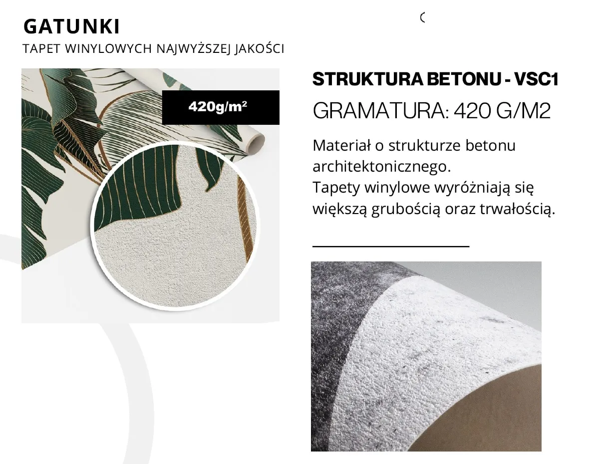 r&oacute;żne gramatury tapet por&oacute;wnanie