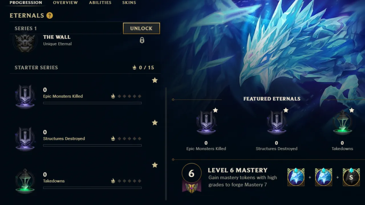League of Legends Eternals shop