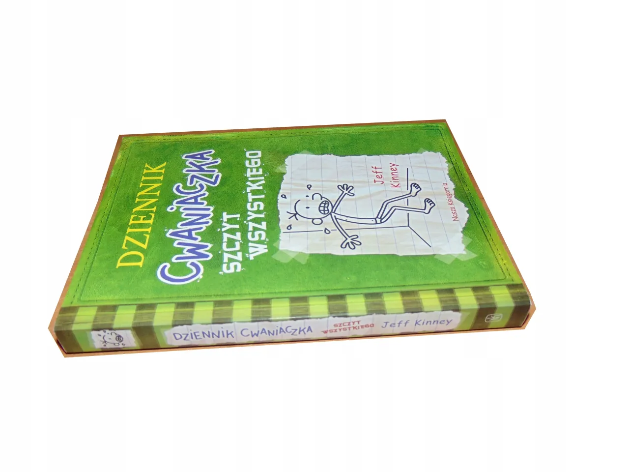 okładki książek Dziennik Cwaniaczka i Rowleya