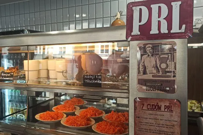 Bar mleczny Olsztyn wnętrze