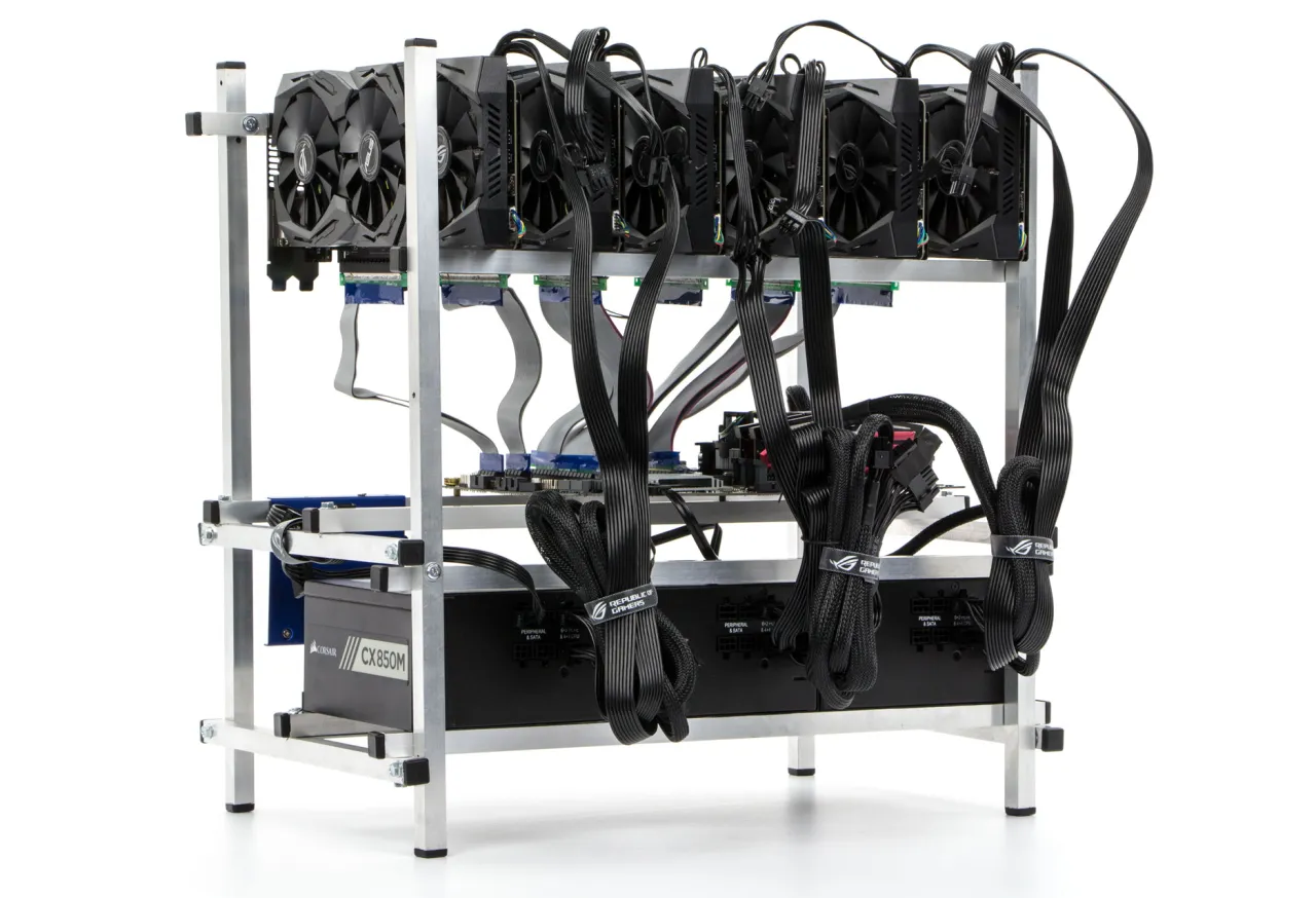 koparka kryptowalut schemat