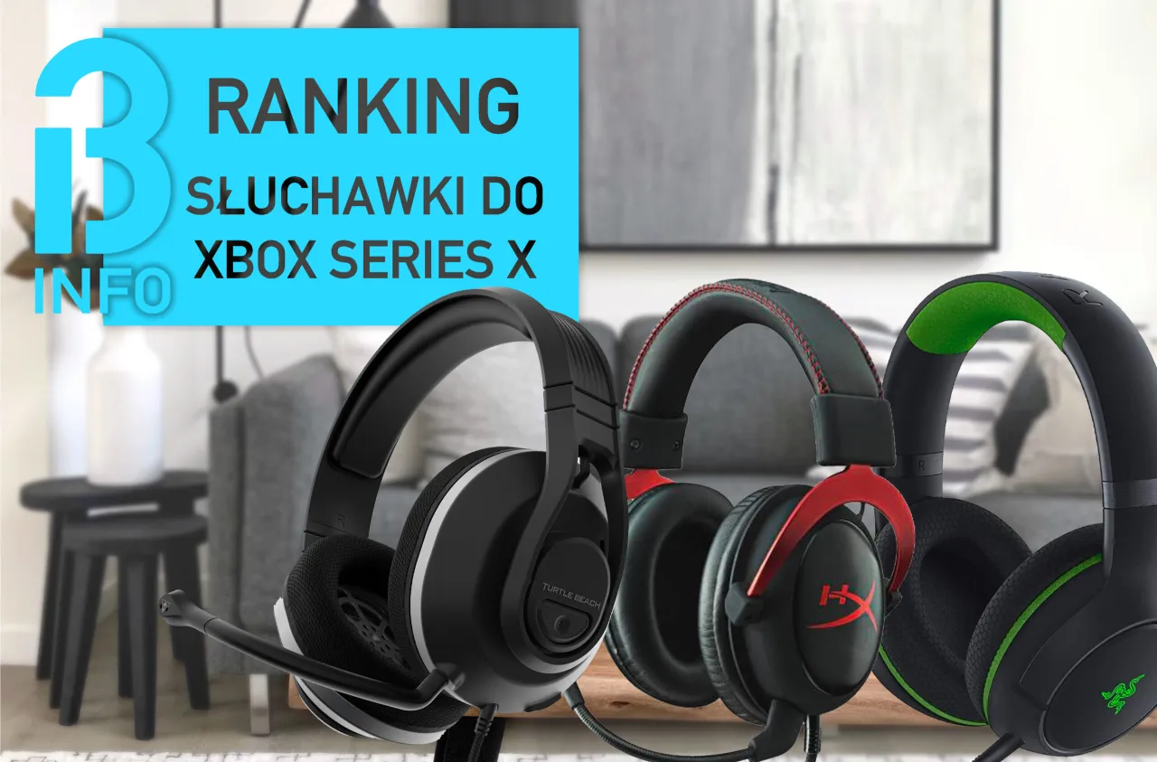 Słuchawki gamingowe Xbox Series X porównanie funkcji