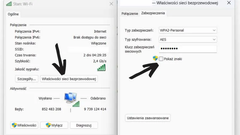 Jak sprawdzić hasło wifi w windows 10 krok po kroku