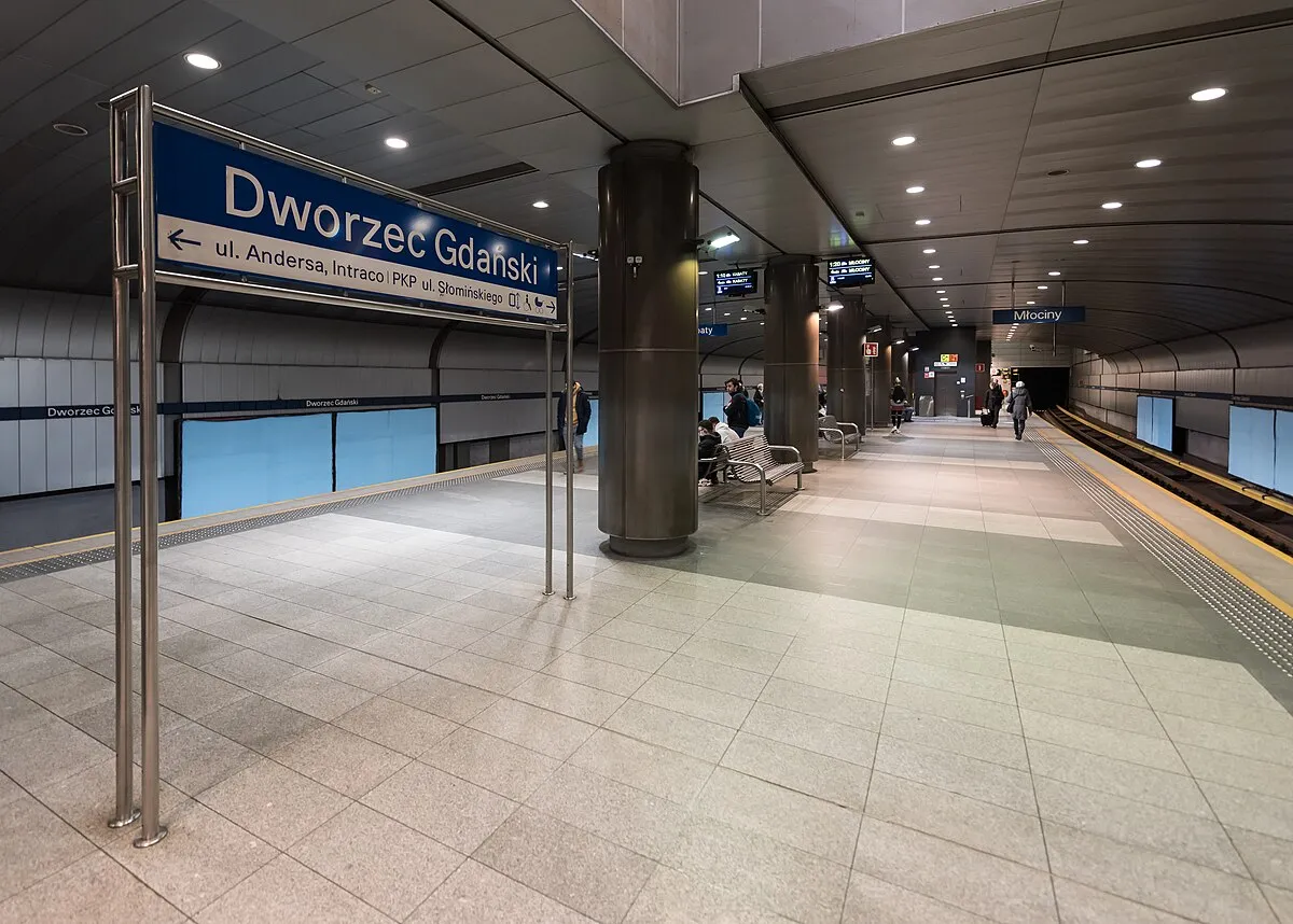Stacja metra Dworzec Gdański
