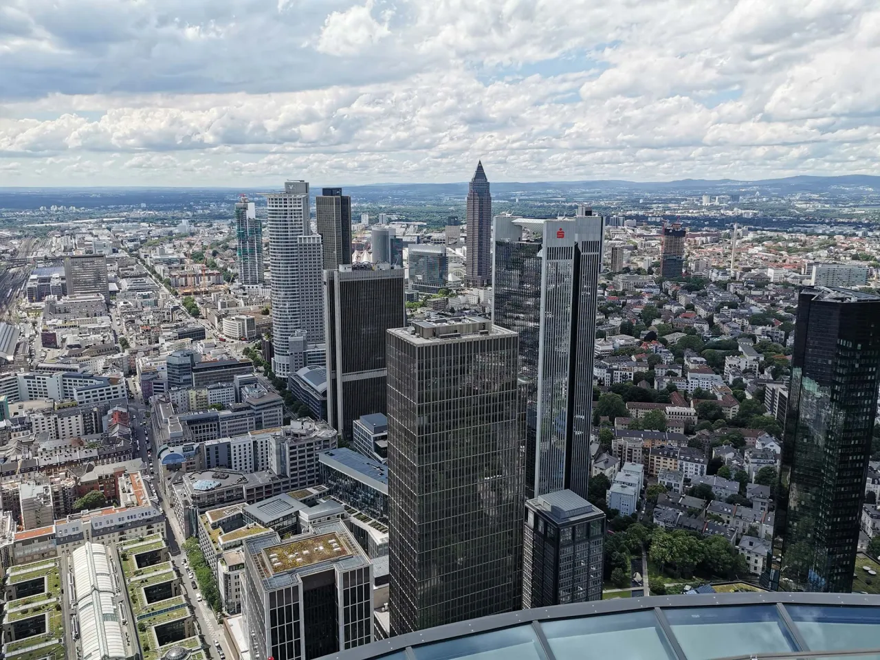 Frankfurt Skyline Main Tower Aussicht