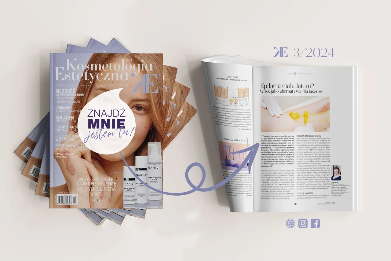 depilacja woskiem różne partie ciała trwałość