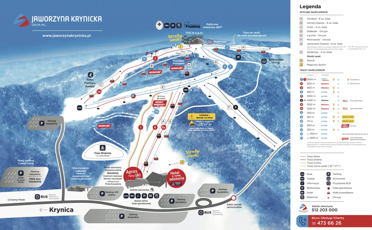 Narciarstwo Jaworzyna Krynicka