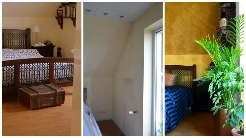 przed i po malowaniu ścian remont