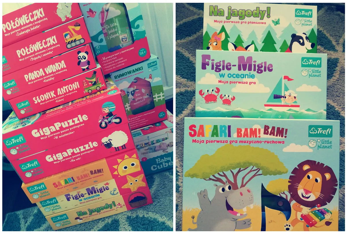 dziecko gra w Trefl Co i gdzie