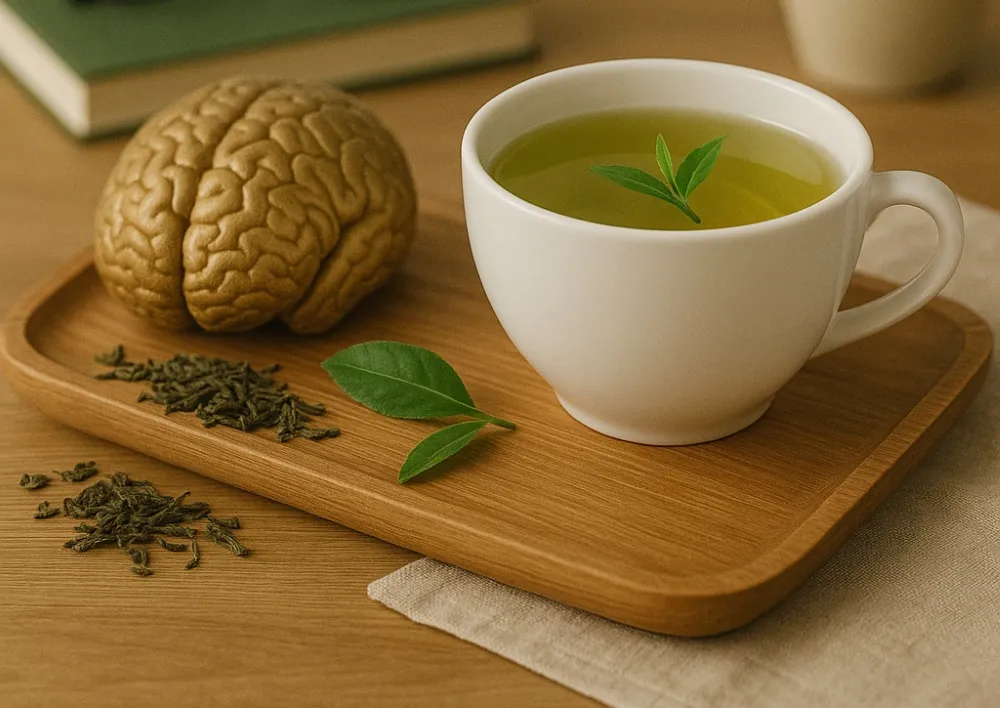 zielona herbata koncentracja mózg