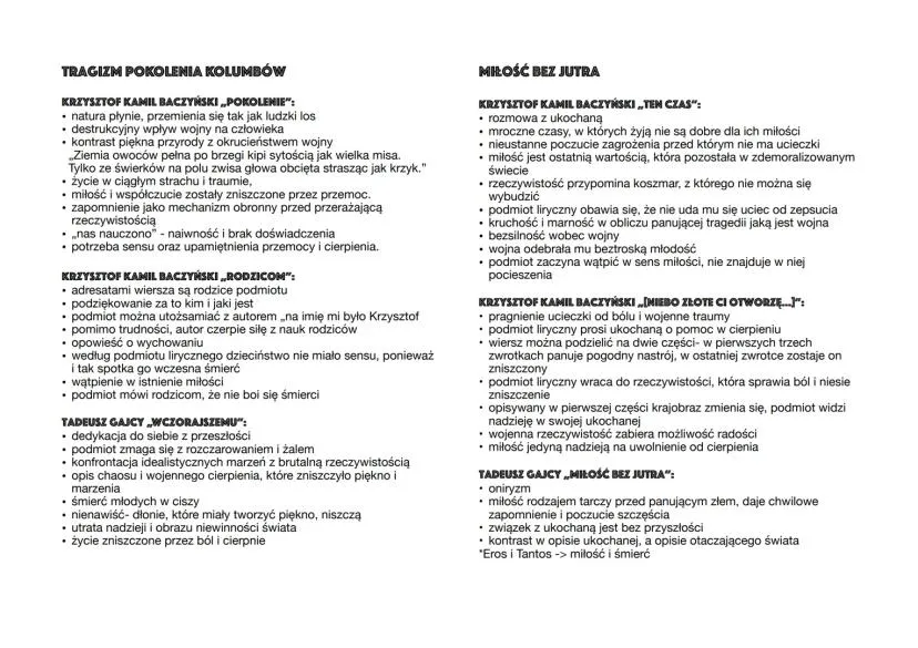 Wojna dzieciństwo utrata niewinności symbolika