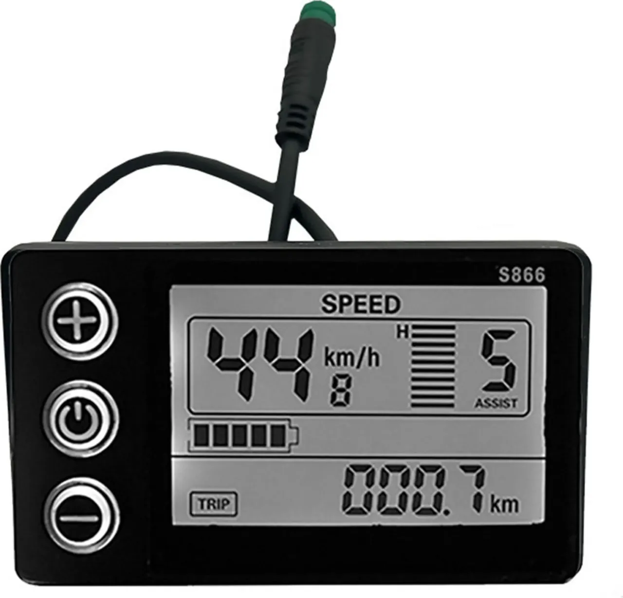 Panel sterowania rower elektryczny, wyświetlacz e-bike