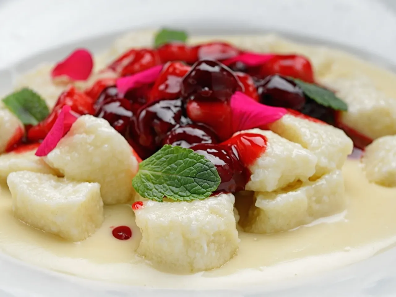 r&oacute;żne rodzaje twarogu do klusek