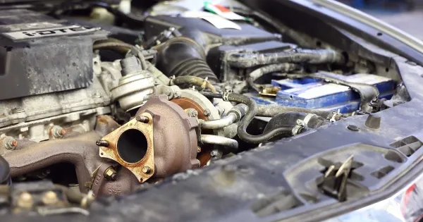 uszkodzony silnik brak DPF