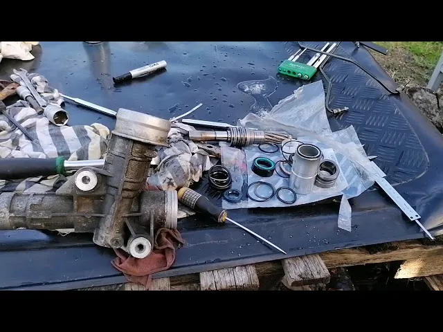 Audi A4 B6 maglownica schemat budowy