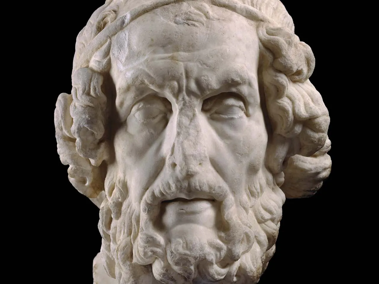 Homer bust