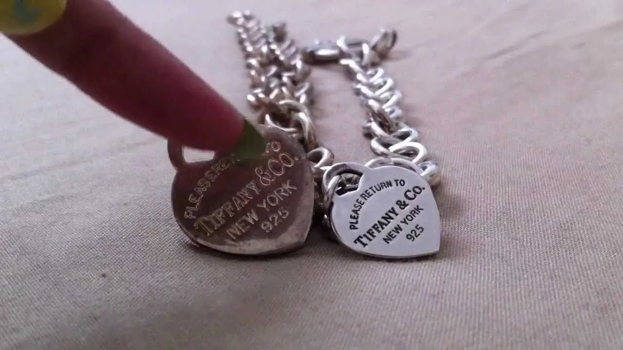 Tiffany & Co. naszyjnik z sercem oryginał vs podr&oacute;bka