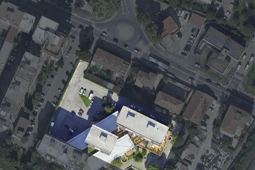 Hotel Mirage Firenze esterno parcheggio tramvia