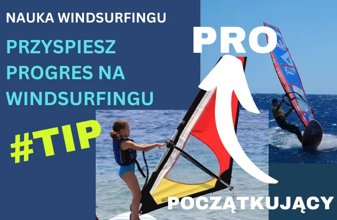 windsurfing nauka czas progres