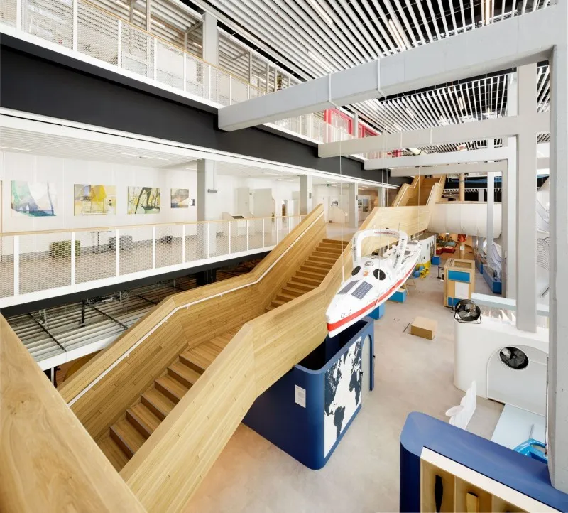 Morskie Centrum Nauki Szczecin wnętrze