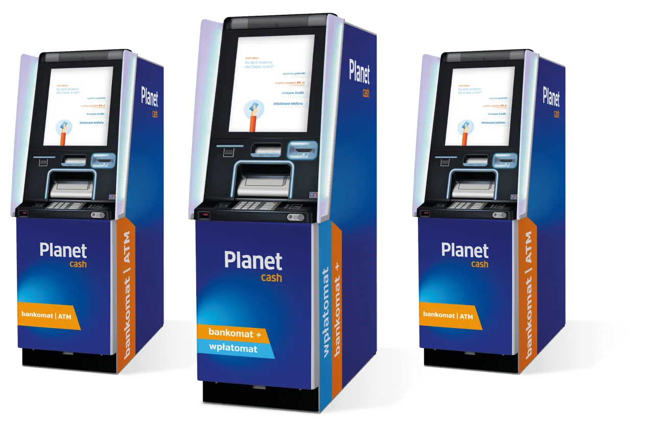 wpłatomat millennium, wpłatomat euronet, wpłatomat planet cash