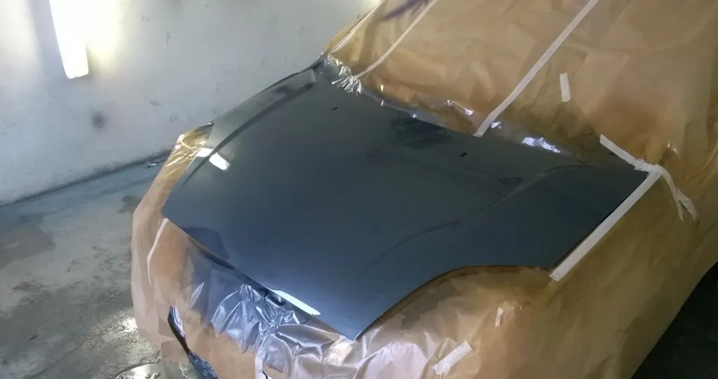 lakierowanie maski przygotowanie warsztat