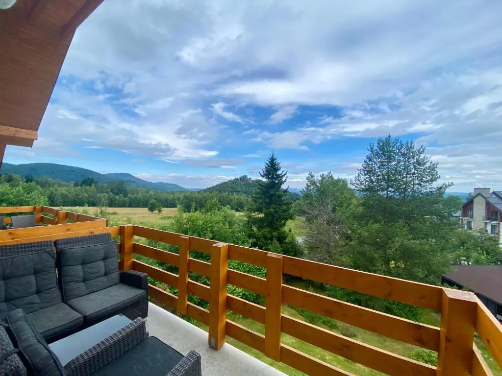 Przytulny pensjonat Karpacz widok na góry